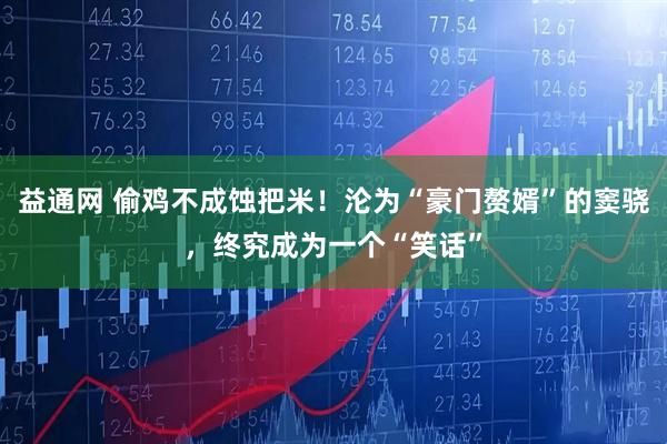 益通网 偷鸡不成蚀把米！沦为“豪门赘婿”的窦骁，终究成为一个“笑话”