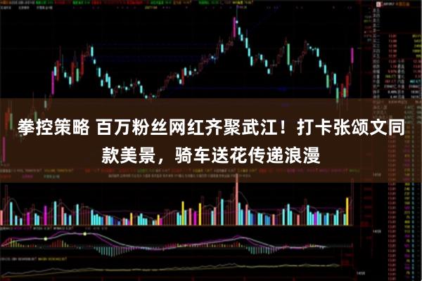 拳控策略 百万粉丝网红齐聚武江！打卡张颂文同款美景，骑车送花传递浪漫